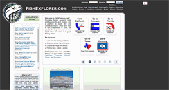 Desktop Screenshot of fishexplorer.com